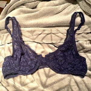 Lace see through underwire Bra 34B